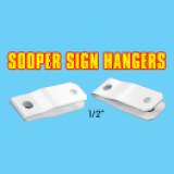 Sooper Sign Hanging Brackets For Solid Sign Substrate Mounting