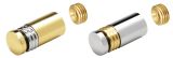SpeedPress Elegant Sign Stud Standoffs In Silver And Gold With Bronze Accents