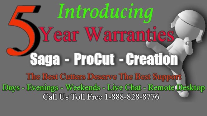 ProCut 5 Year Warranty!!