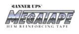 Banner Ups® Megatape Hem Reinforcing Tape Double-Sided Hem Tape