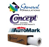 General Formulations Concept® 231 AutoMark™ Gloss Clear UV Wrap Laminate Premium Polymeric 2.4 Mil