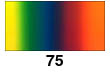 Graduated Gradient Rainbow Vinyl Horizontal Yellow To Green To Blue To Purple To Red To Orange 75