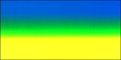 Graduated Gradient Rainbow Vinyl Vertical Fluorescent Blue To Fluorescent Yellow 540