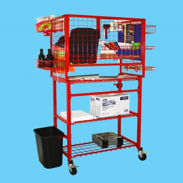 Image One Impact Mobile Wrap Tool And Detailers Cart
