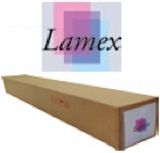 Lamex Luster Embossed Clear Polycarbonate Vinyl Overlaminate 10 Mil