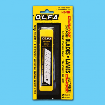 OLFA® HB-5B XHD Extra Heavy Duty Snap Off Blades