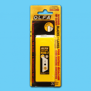 OLFA® RSKB-2-10B RSKB-2-50B Rounded Tip Safety Blade