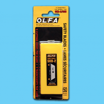 OLFA SKB-2-10B SKB-2-50B Trapezoid Safety Blade