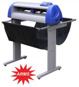 Precision Servo ARMS Vacuum Vinyl Cutter With Automatic Registration Mark System P720IIP 28.3" / 24.8"