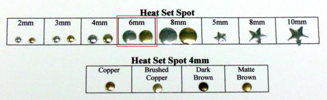 Rhinestone Heat Set Spot Nail Head 06MM Korean Hot Fix
