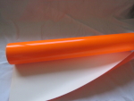 Tape Technologies Cast Fluorescent Film Styletech™ 2 Mil 24" x 10 yd Orange - Inventory Clearance