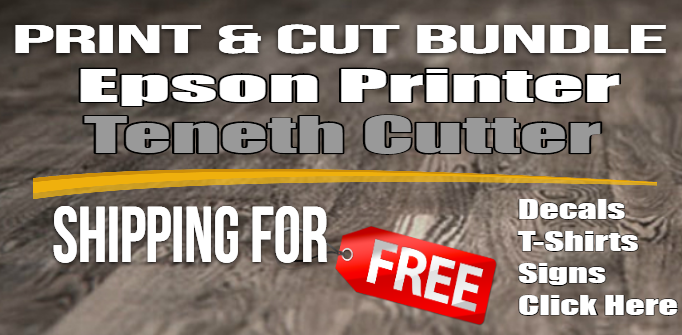 Vinyl Cutter Plotter Package Teneth Cutter Epson Printer